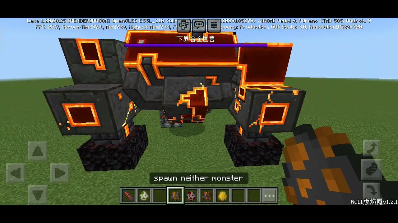 Microwave redstone Monstrosity addon