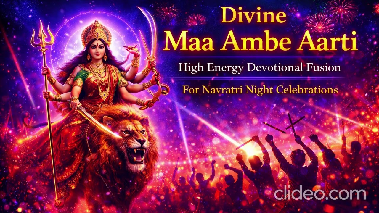 Jai Ambe Maa 🔥 Navratri Night Fusion | High Energy Bhakti Anthem 2026