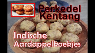 Indische aardappelkoekjes recept of/atau Resep Perkedel Kentang | Indonesisch eten