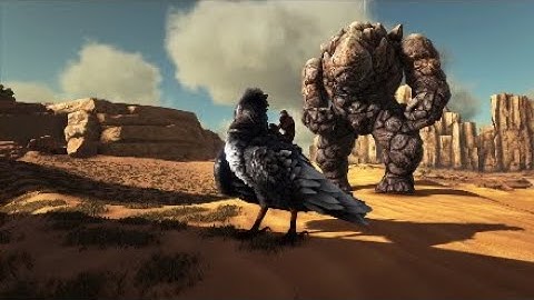 Ark: Easy Solo Rock Elemental Tame!