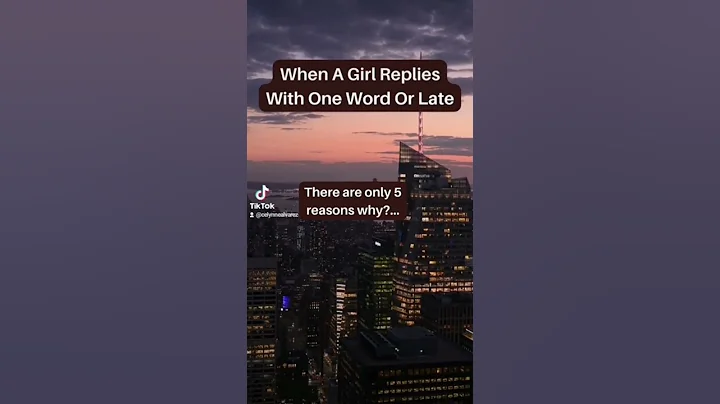 When A Girl Replies With One Word Or Late #messages #girlsattitude #girlfacts #girlsattitudestatus