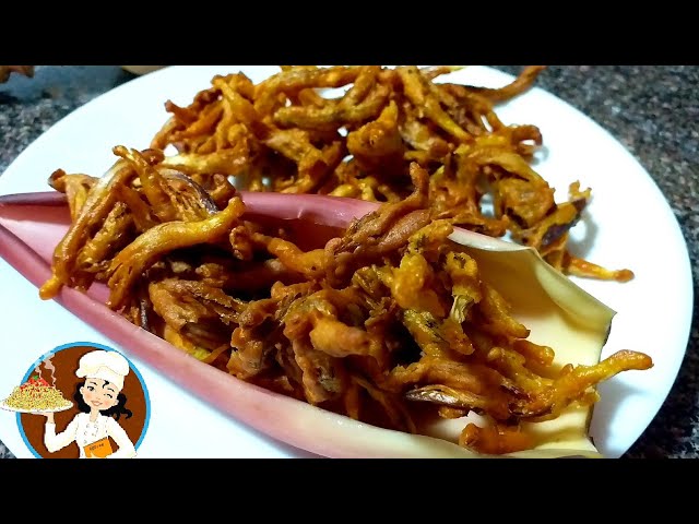Vazhaipoo Pakoda - Vazhaipoo Fry - Crispy Banana Flower Fry in Tamil - வாழைப்பூ பகோடா | Food Tamil - Samayal & Vlogs