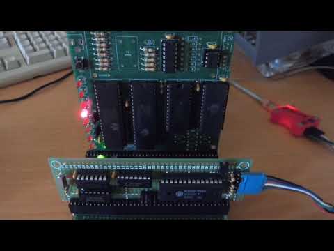 BE6502 Enhanced  BASIC 6522 led test