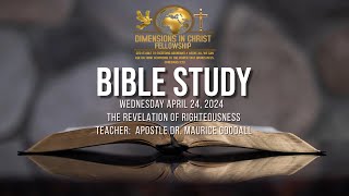 Dimensions In Christ Fellowship - Bible Study