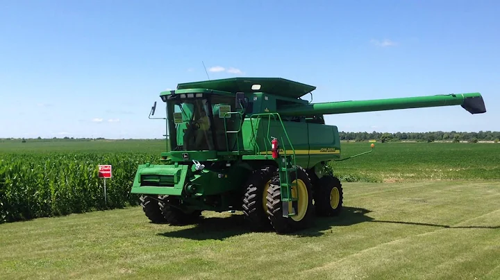 2001 JOHN DEERE 9650 STS COMBINE BIG IRON ONLINE AUCTION 8/27/14