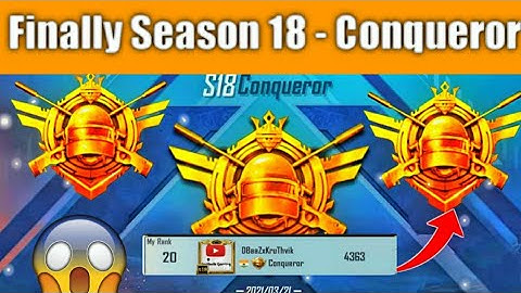 🇮🇳 Day7 - Finally Conqueror Season 18 - SAMSUNG A3,A5,A6,A7,J2,J5,J7,S5,S6,S7,59,A20,A30,A50,A70