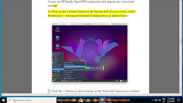 Set Up IPVanish OpenVPN Connection on Lubuntu 19.10