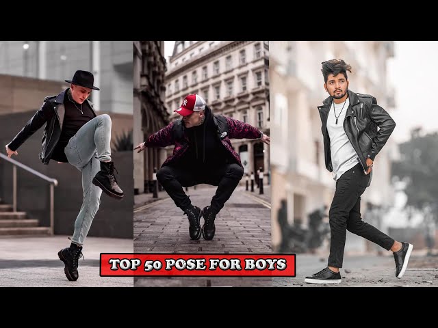 लड़कों के लिए फोटो स्टाइल पोज - Best Photography Poses