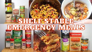 SHELF STABLE PANTRY MEALS | EMERGENCY PREPPER MEALS | PANTRY CHALLENGE | BUDGET MEALS | EPISODE 2