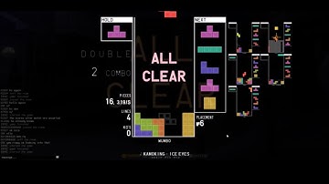 TETR.IO Multiplayer - 5 All Clears