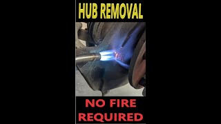 CHEAP & EASY Wheel Bearing Removal #SHORT Chevy Dodge Ford Honda Kia GMC Hyundai Toyota Buick BMW