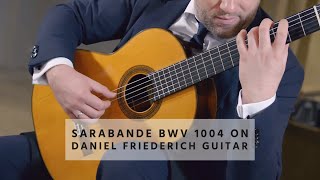 Sarabanda BWV 1004 - Johann Sebastian Bach played by Sanel Redžić (2023)