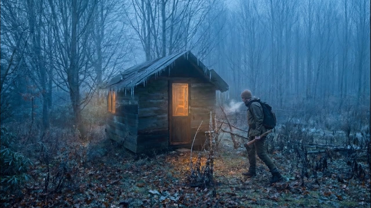 Попал под сильный дождь — укрылся в заброшенной хижине — Часть 2