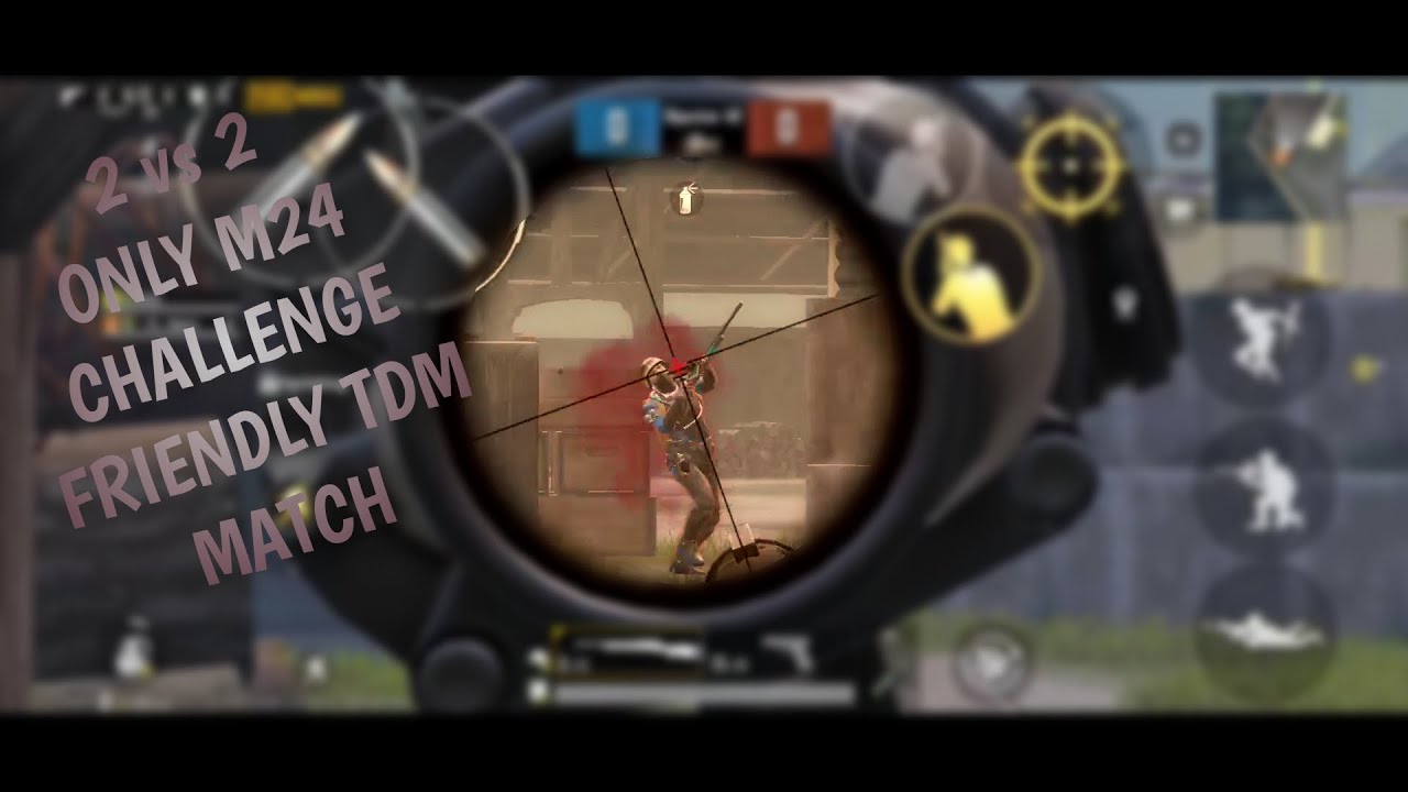 2 vs 2 ONLY M24 CHALLENGE || FRIENDLY TDM MATCH - YouTube