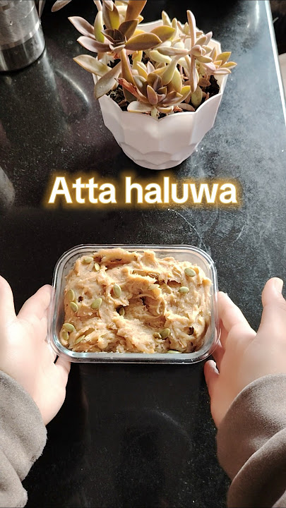 Atta haluwa | Healthy haluwa | #aata #haluwa #shorts #recipe