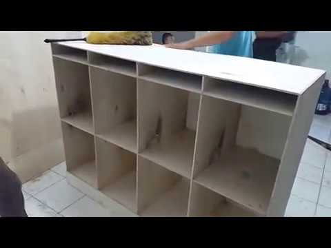 MEMBUAT LEMARI  TANPA  PINTU  YouTube