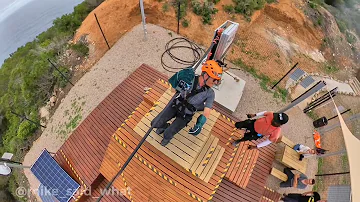 The Mossel Bay Zipline - world's longest zip line over the sea