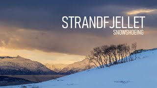 Strandfjellet snowshoeing