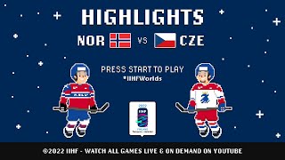 Highlights | Norway vs. Czechia | 2022 #IIHFWorlds