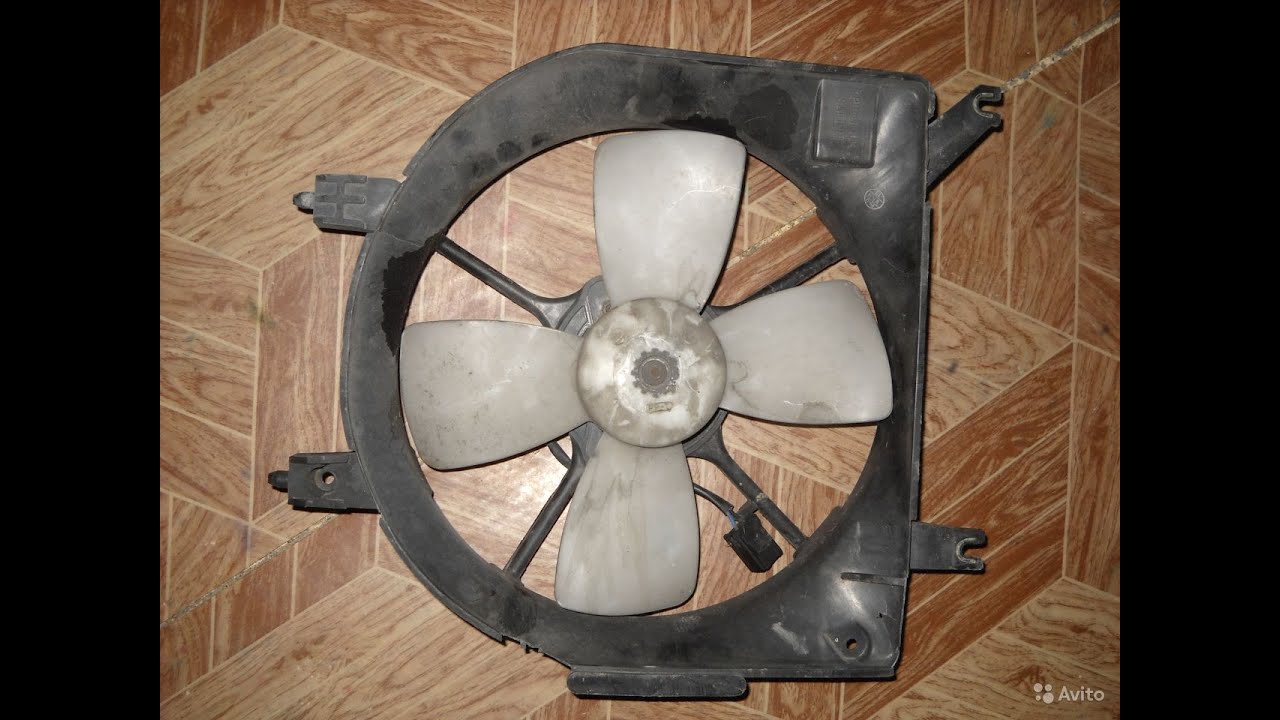 mazda 323 c 4 bg вентилятор радиатора