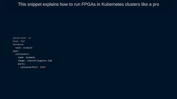 How to run FPGAs in Kubernetes clusters like a pro