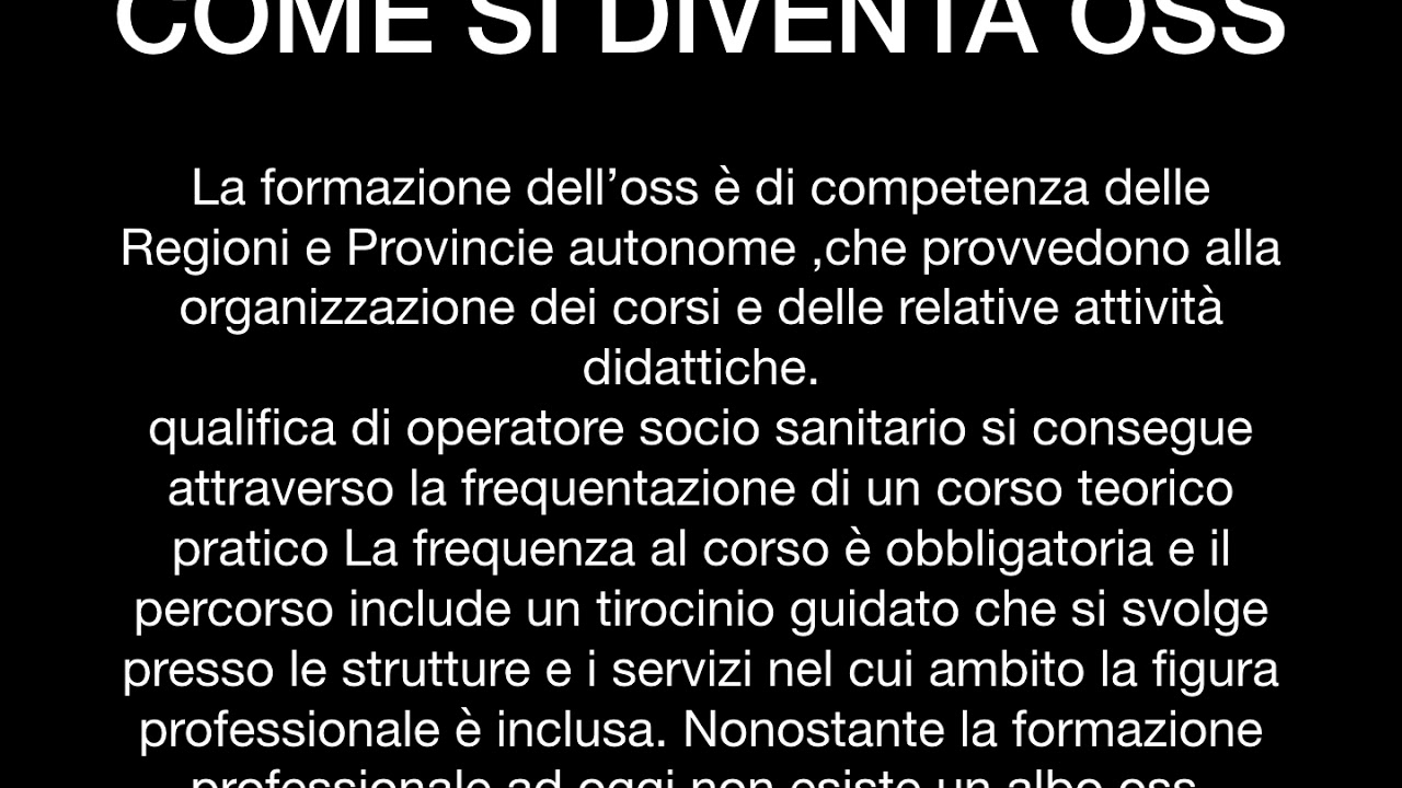 operatore socio sanitario (parte prima) YouTube operatore socio sanitario (parte prima) YouTube