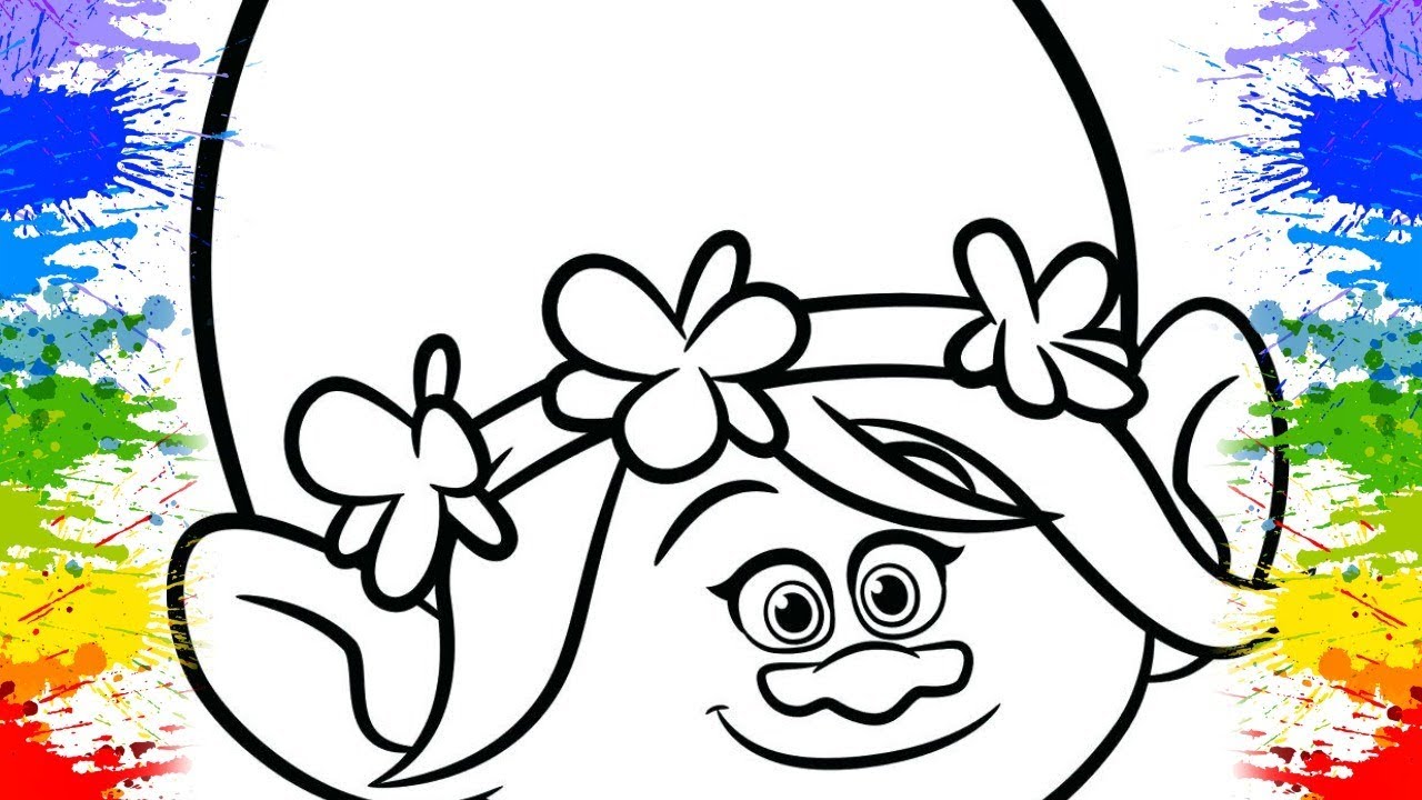 Desenhos para colorir dos Trolls  Poppy coloring page, Coloring pages,  Cartoon coloring pages