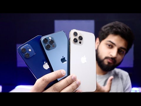 iPhone 12 vs 12 Pro vs 12 Pro max   Honest Comparison in Hindi   Mohit Balani
