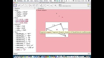 Imvoto diagram templates in GeoGebra: right-angled triangle