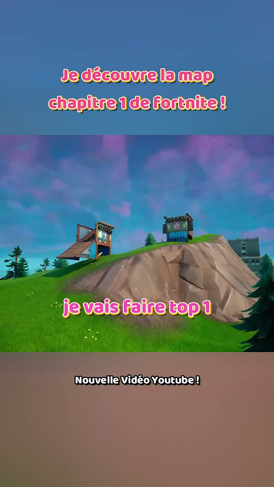 Je découvre la map chapitre 1 de fortnite ! 🗺️ YouTube