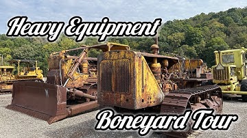 Heavy Equipment Graveyard Tour! Rare Machines & Earth Movers You’ve Never Seen! 