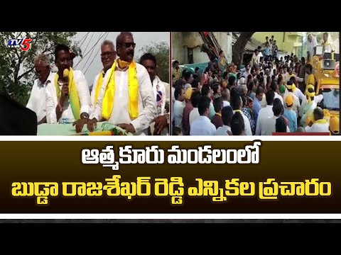 Srisailam TDP MLA Candidate Budda Rajasekhar Reddy Election Campaign | AP Elections 2024 | TV5 News - TV5NEWS