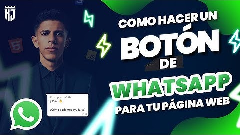 CREA UN BOTÓN DE WHATSAPP CON HTML Y CSS EN 3 MINUTOS!