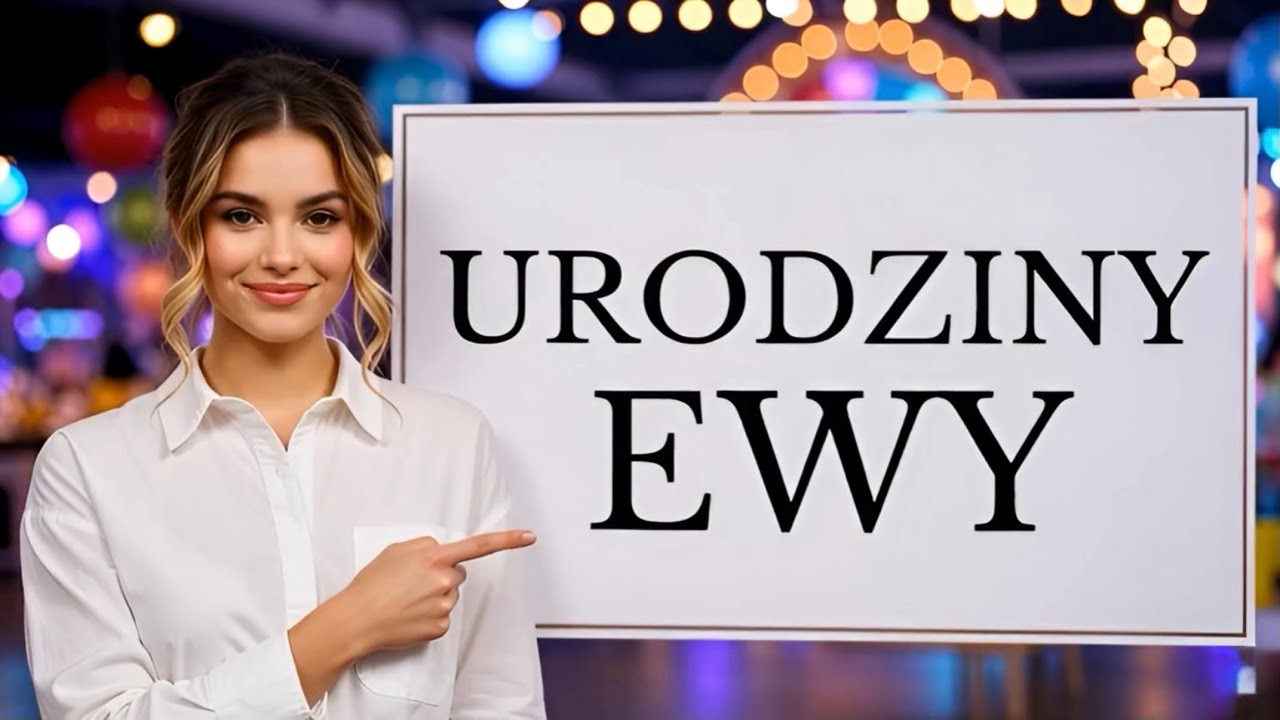 𝐄𝐖𝐀 - Piosenka na urodziny Ewy | życzenia urodzinowe • Sto lat Ewuś