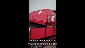 Aweta 2xG AV-8/36+1 apple & fruit sorting machine Double 8 line