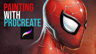 How to Paint Comic Art in Procreate [[ SPIDER-MAN ]] screenshot 1