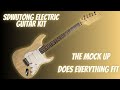 Stratocaster type DIY Guitar kit  | The Mock up (Test fitting components)