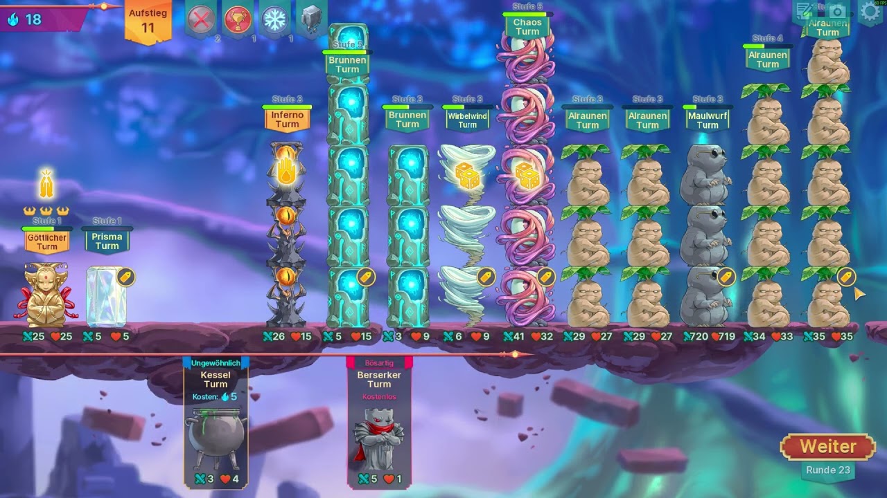 Epic Auto Towers Inferno Build