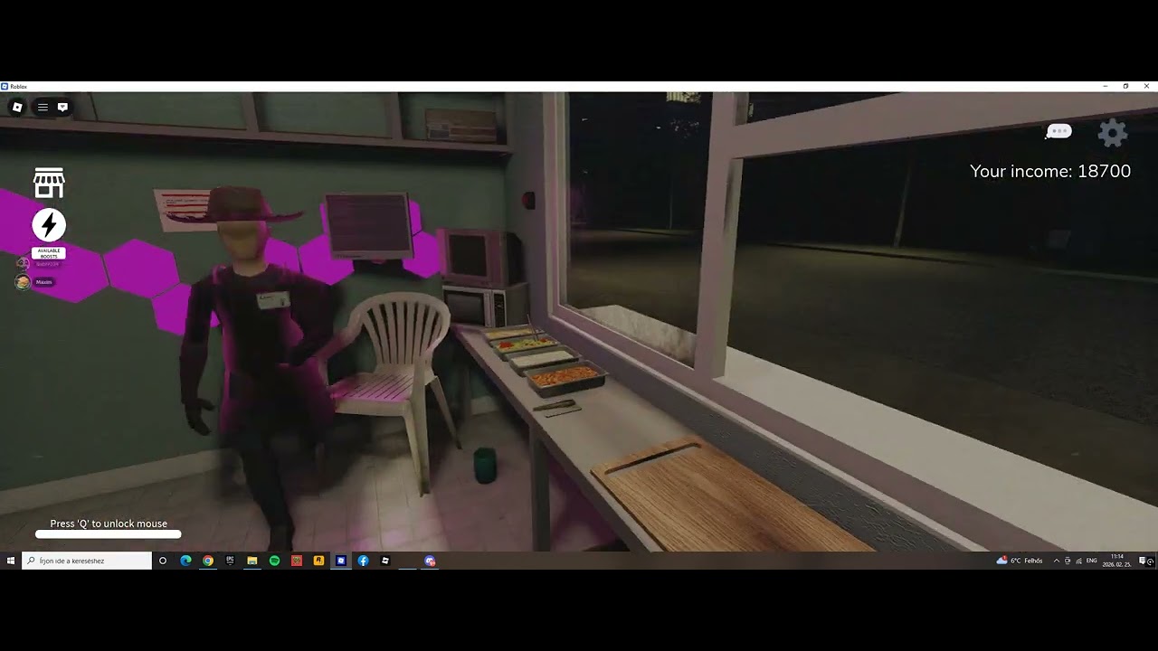 scary shawarma kiosk osztunk Tigris Gofrival