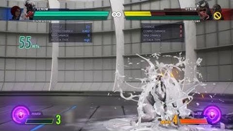 Marvel vs Capcom Infinite: Venom Day 1 Basic Combo Solo