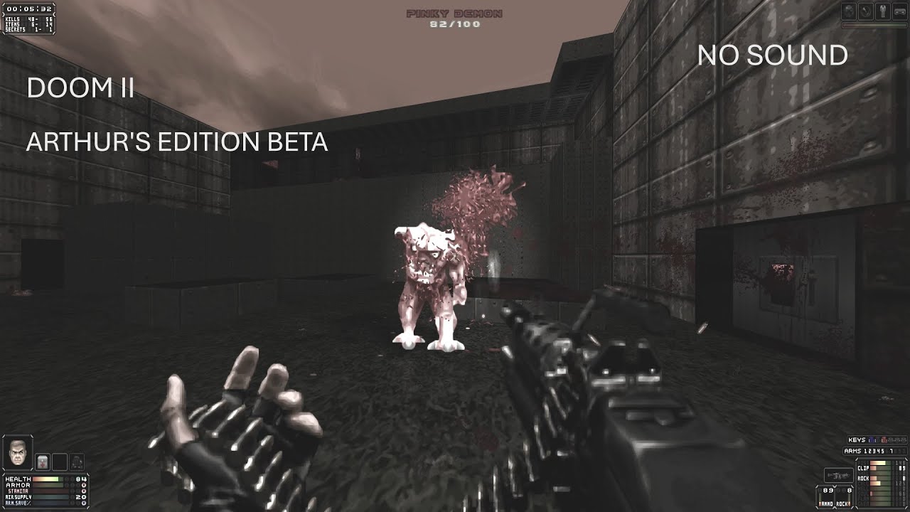 BRUTAL DOOM II V21 ARTHUR'S EDITION BETA 4K/60