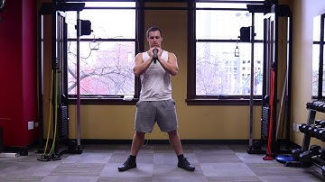 Kettlebell Goblet Plie Squat