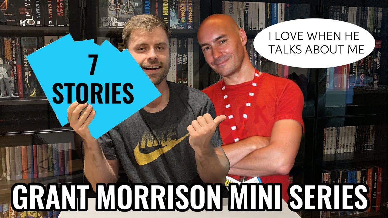 GRANT MORRISON Mini Series - Anarchy, Superheroes and Psychedelics