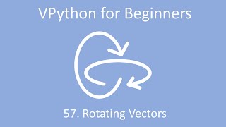 Celebrity VPython for Beginners 57 - Rotating Vectors Profile