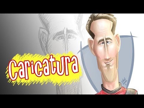 CARICATURA - COMO DESENHAR - DEADPOOL - RYAN REYNOLDS
