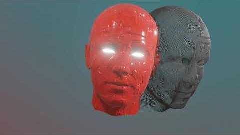 Random Head thing mad with blender Ranodmesh addon | Made with Blender
