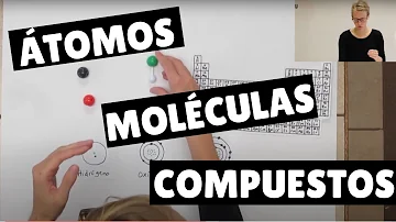 ¿Qué diferencia encuentra entre elementos compuestos y moléculas?