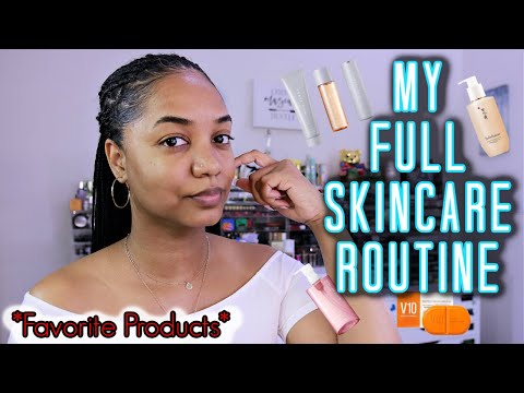 ❤-my-full-skincare-routine-|-day-&-night-|-favorite-products-❤