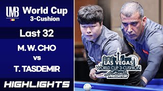 Last 32 - 조명우 Myung Woo CHO vs 타이푼 타스데미르 Tayfun TASDEMIR. H\/L