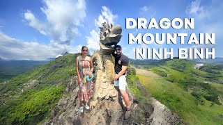 Hiking to Lying Dragon Mountain Ninh Binh Mua Caves Vietnam Vlog